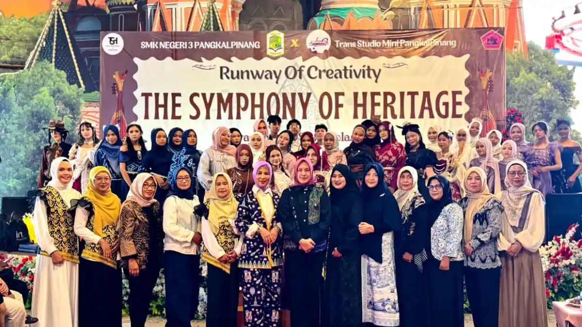 The Symphony of Heritage Harmoni Warisan Budaya Nusantara dalam Kreasi 32 Siswa SMKN 3 Pangkalpinang